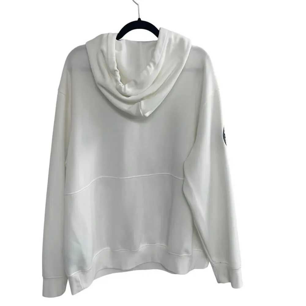 Polo Ralph Lauren Polo Sport Double Knit Hoodie White Mens XXL AS IS - Picture 6 of 9